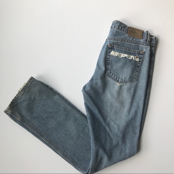 Calvin Klein Denim - VTG Calvin Klein Low Rise Bootcut w/ lace-7